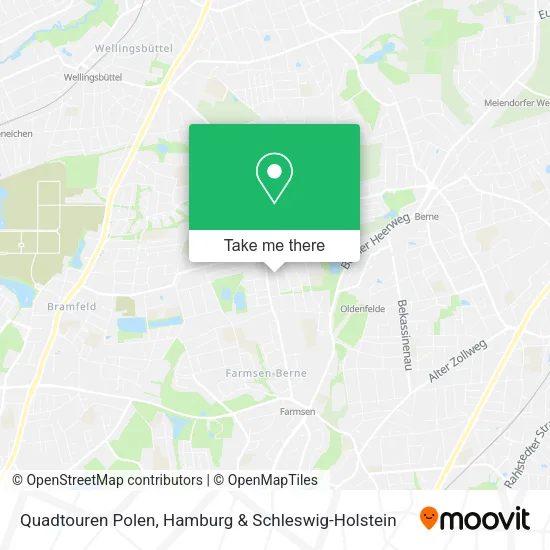Карта Quadtouren Polen