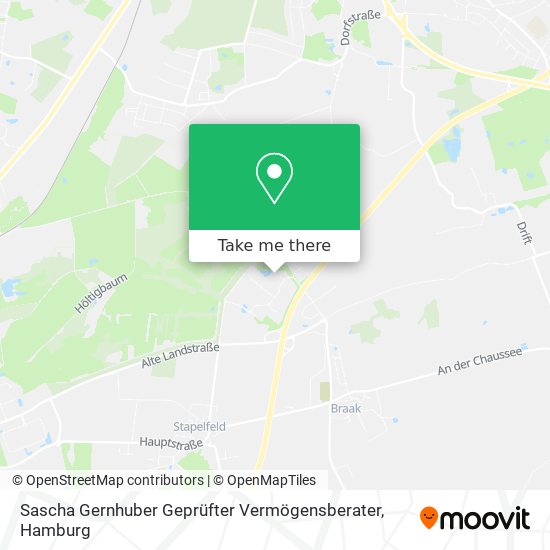 Sascha Gernhuber Geprüfter Vermögensberater map