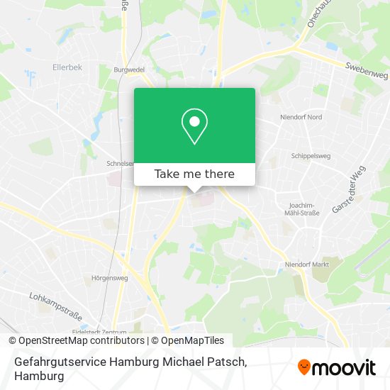 Gefahrgutservice Hamburg Michael Patsch map