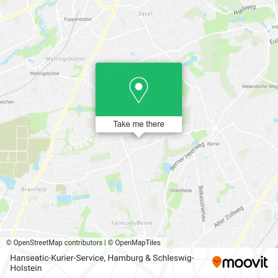 Карта Hanseatic-Kurier-Service