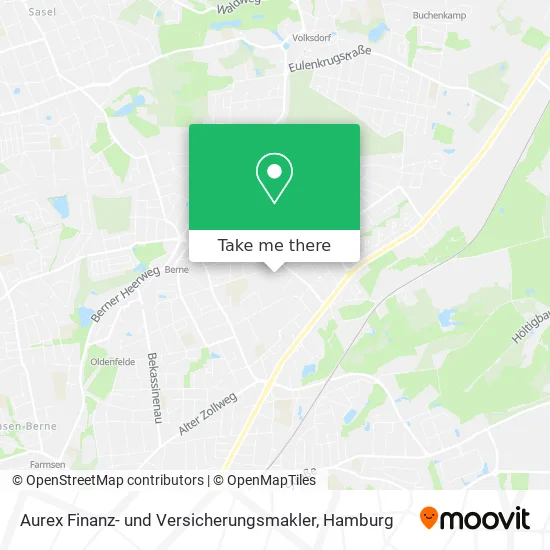 Карта Aurex Finanz- und Versicherungsmakler