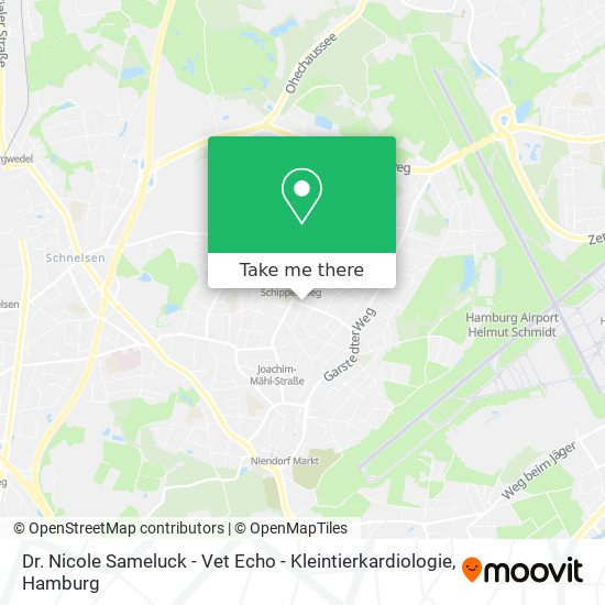 Dr. Nicole Sameluck - Vet Echo - Kleintierkardiologie map