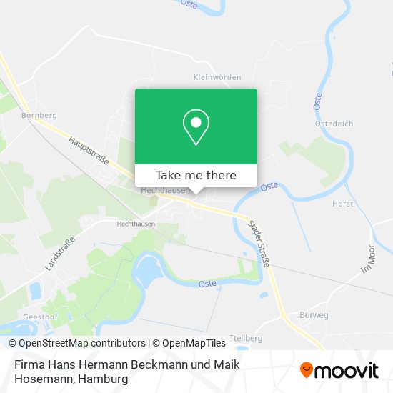 Firma Hans Hermann Beckmann und Maik Hosemann map