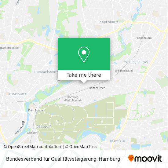 Bundesverband für Qualitätssteigerung map