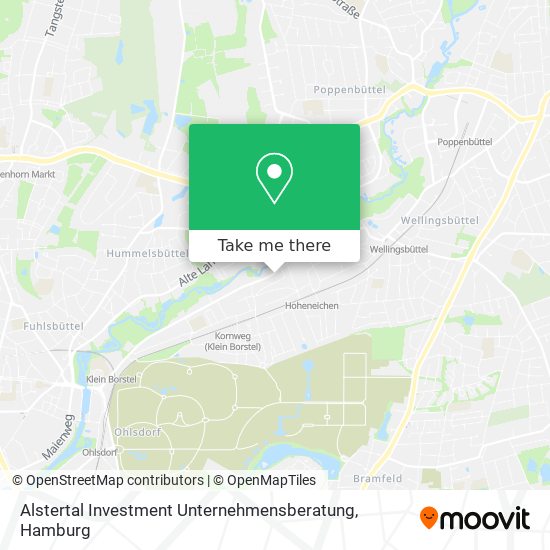 Карта Alstertal Investment Unternehmensberatung