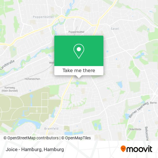 Joice - Hamburg map