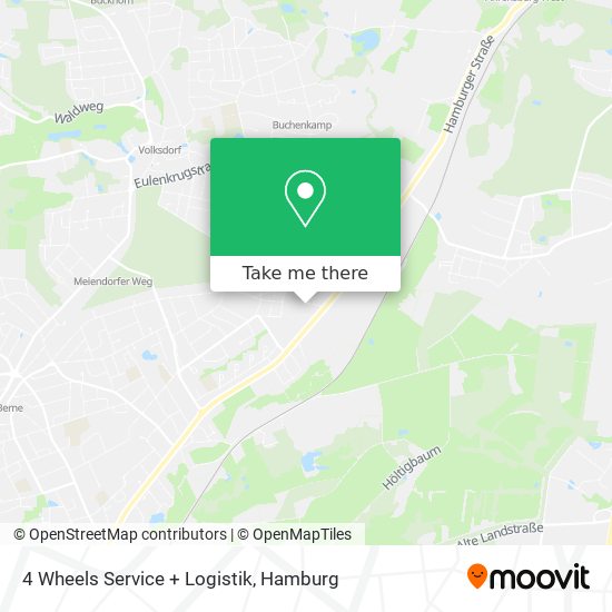 4 Wheels Service + Logistik map