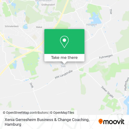 Xenia Gerresheim Business & Change Coaching map