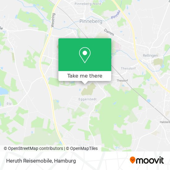 Heruth Reisemobile map