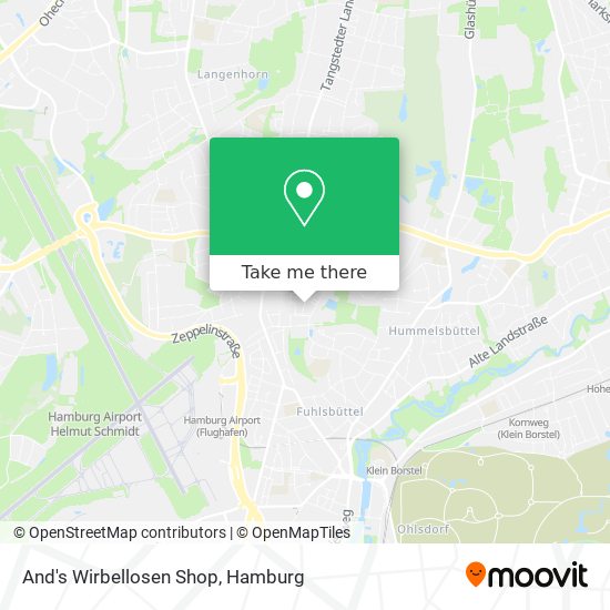 And's Wirbellosen Shop map