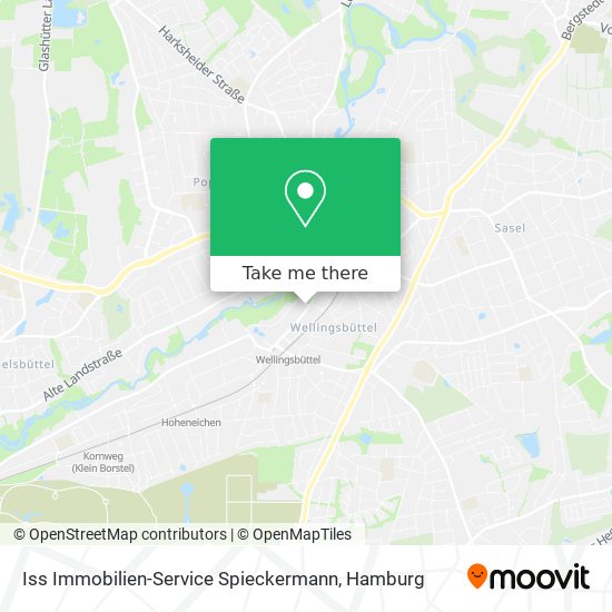 Iss Immobilien-Service Spieckermann map