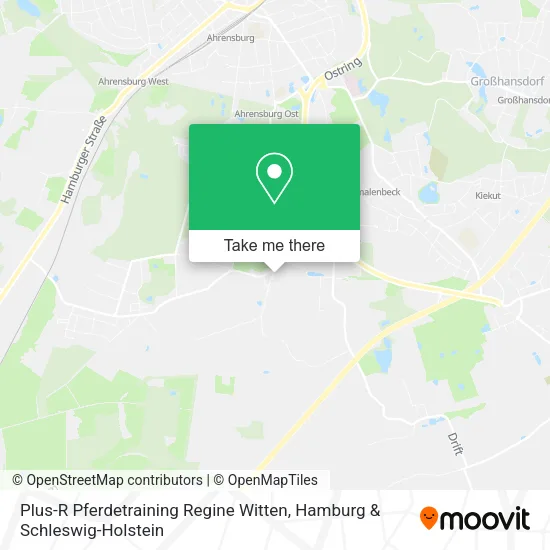 Карта Plus-R Pferdetraining Regine Witten