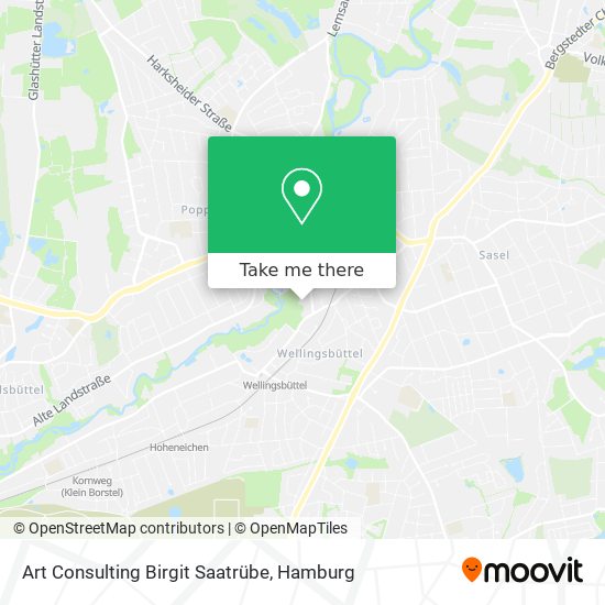 Art Consulting Birgit Saatrübe map