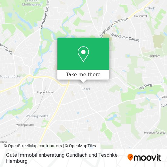Карта Gute Immobilienberatung Gundlach und Teschke