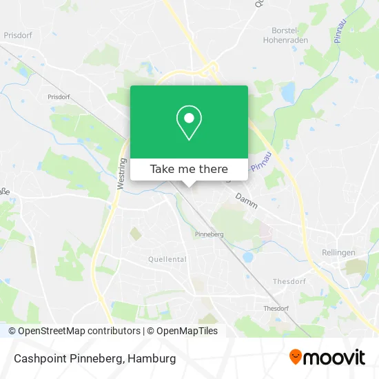 Карта Cashpoint Pinneberg