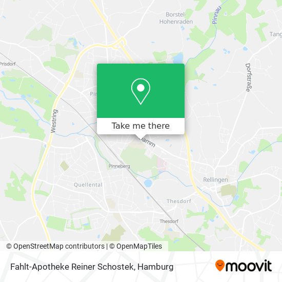 Fahlt-Apotheke Reiner Schostek map