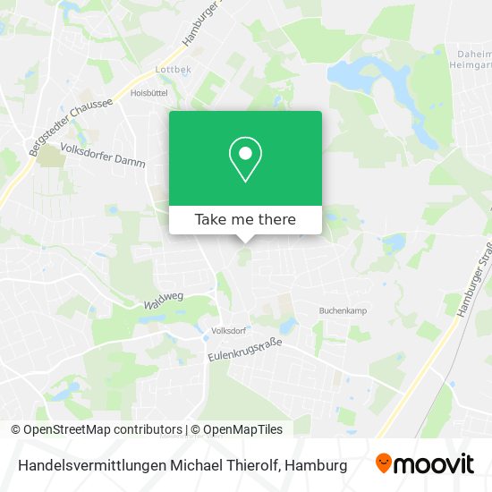 Handelsvermittlungen Michael Thierolf map