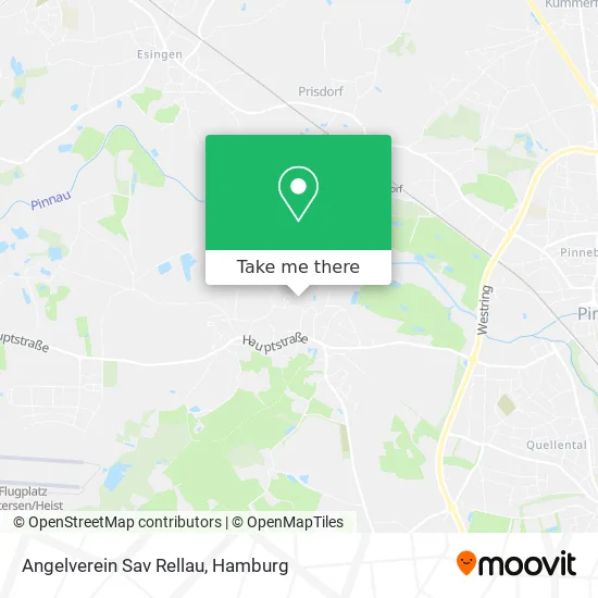 Карта Angelverein Sav Rellau