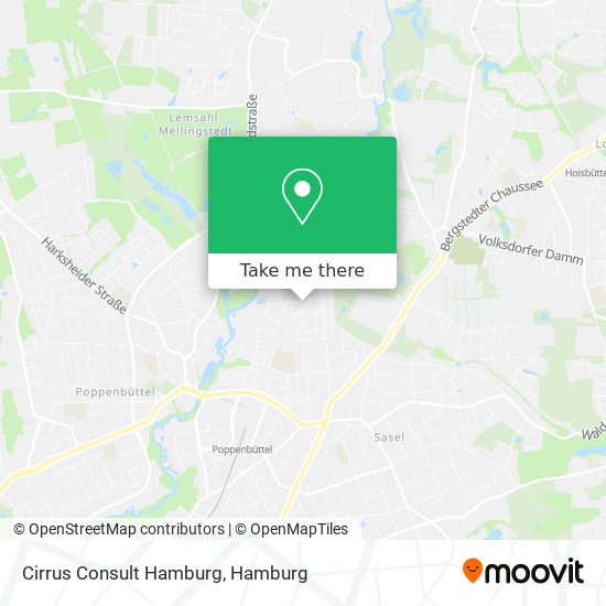 Cirrus Consult Hamburg map