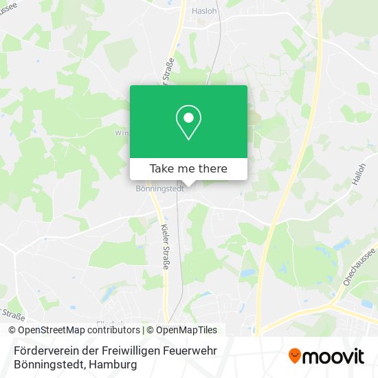 Förderverein der Freiwilligen Feuerwehr Bönningstedt map