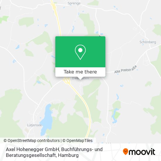 Axel Hohenegger GmbH, Buchführungs- und Beratungsgesellschaft map