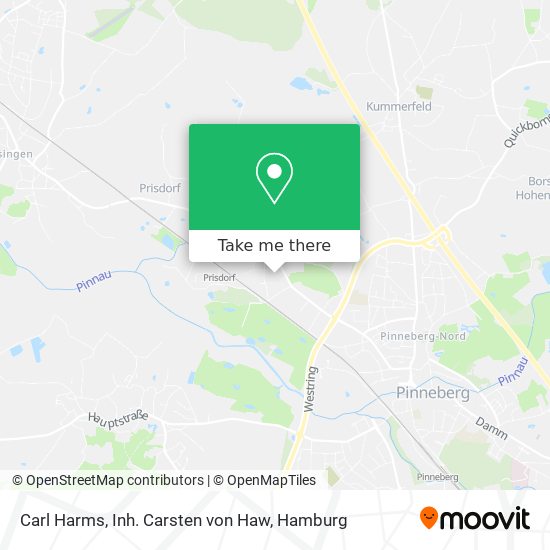 Carl Harms, Inh. Carsten von Haw map