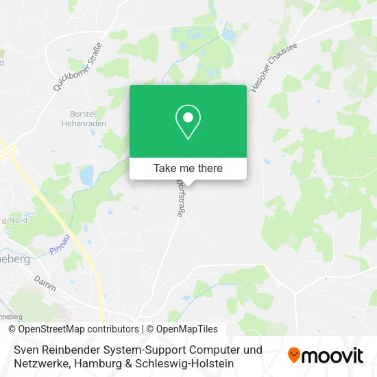 Карта Sven Reinbender System-Support Computer und Netzwerke