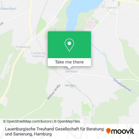 Lauenburgische Treuhand Gesellschaft für Beratung und Sanierung map