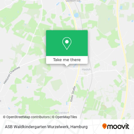 ASB Waldkindergarten Wurzelwerk map