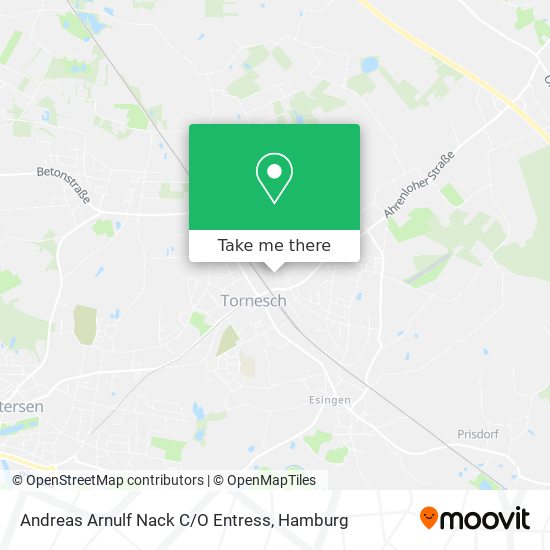 Andreas Arnulf Nack C / O Entress map