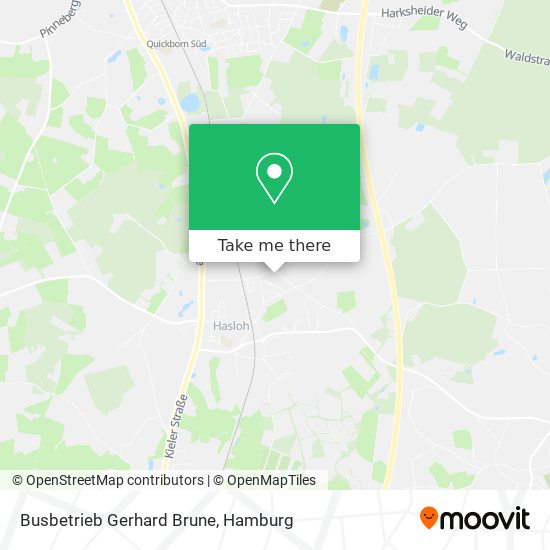 Busbetrieb Gerhard Brune map