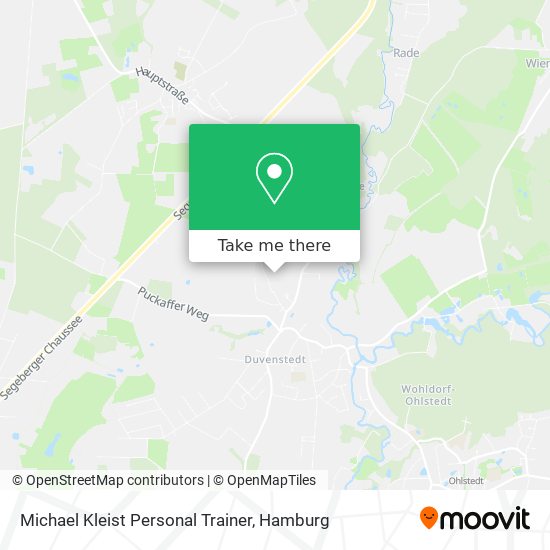 Michael Kleist Personal Trainer map