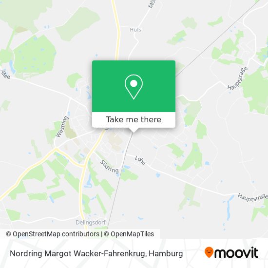 Nordring Margot Wacker-Fahrenkrug map