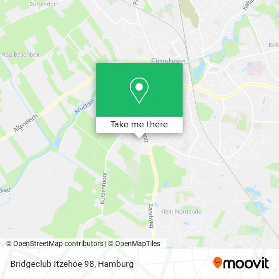 Bridgeclub Itzehoe 98 map