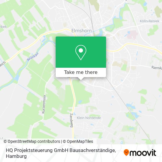 HQ Projektsteuerung GmbH Bausachverständige map