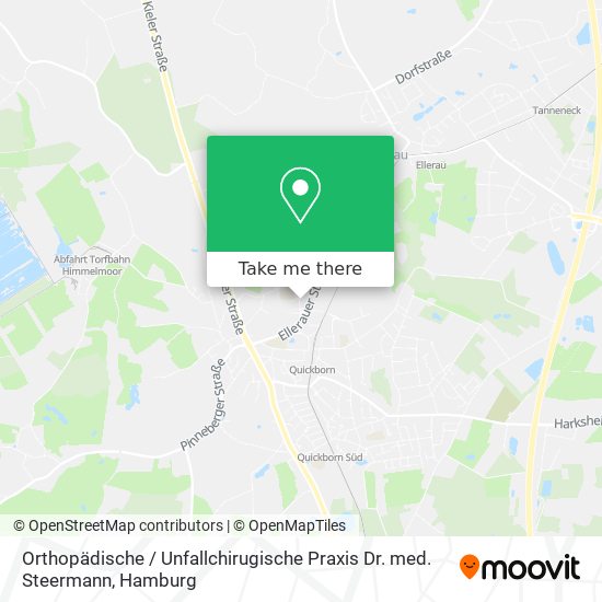 Orthopädische / Unfallchirugische Praxis Dr. med. Steermann map