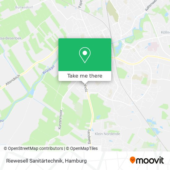 Riewesell Sanitärtechnik map