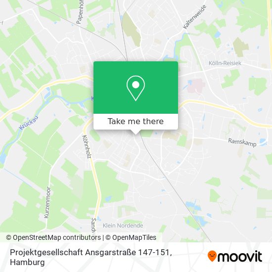 Projektgesellschaft Ansgarstraße 147-151 map