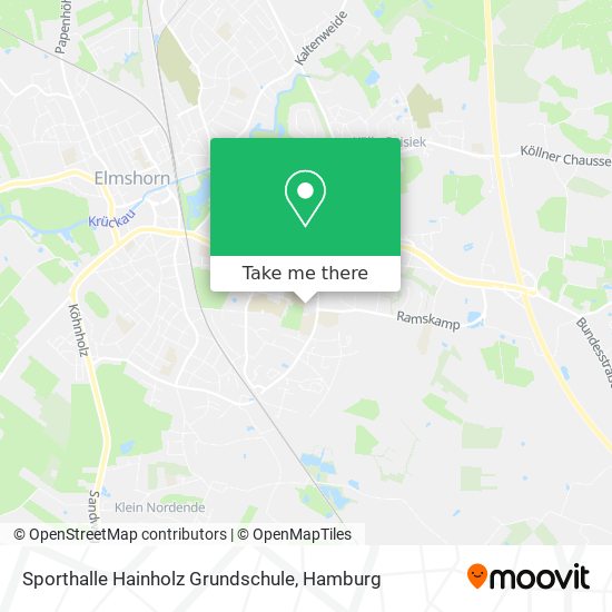 Sporthalle Hainholz Grundschule map