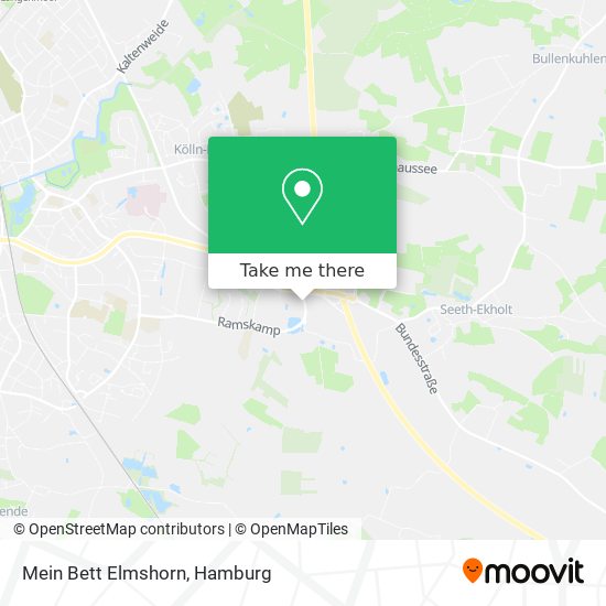 Mein Bett Elmshorn map