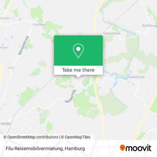 Filu-Reisemobilvermietung map