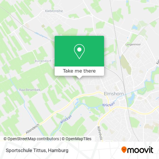 Sportschule Tittus map