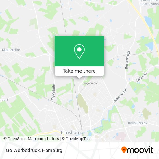 Go Werbedruck map