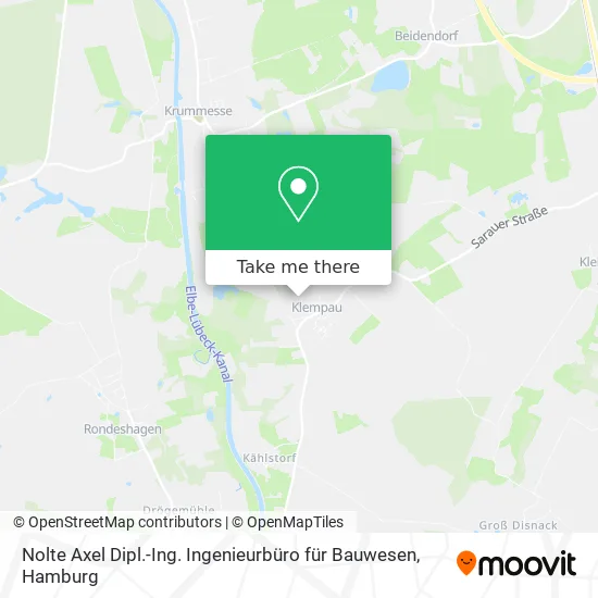 Карта Nolte Axel Dipl.-Ing. Ingenieurbüro für Bauwesen