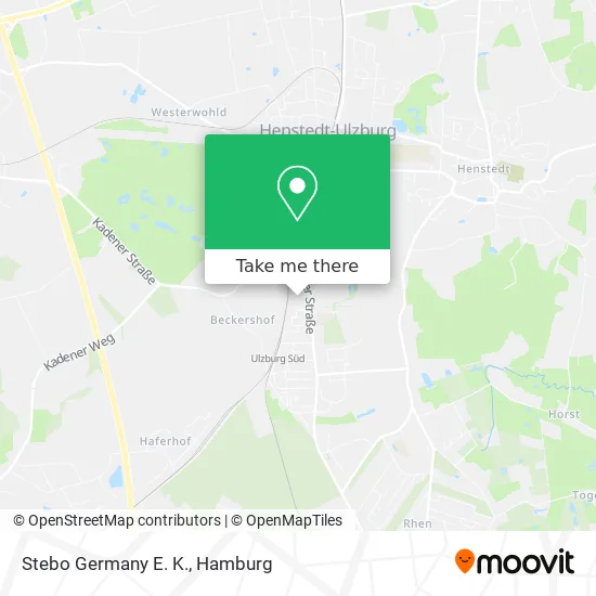 Карта Stebo Germany E. K.