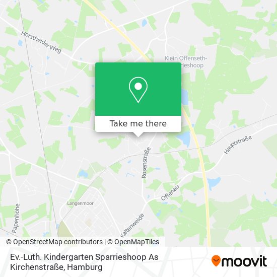 Ev.-Luth. Kindergarten Sparrieshoop As Kirchenstraße map