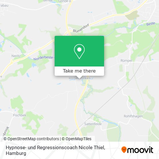 Hypnose- und Regressionscoach Nicole Thiel map