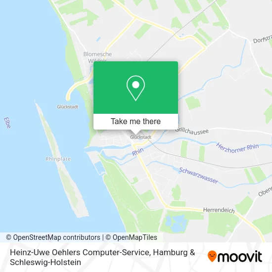 Карта Heinz-Uwe Oehlers Computer-Service