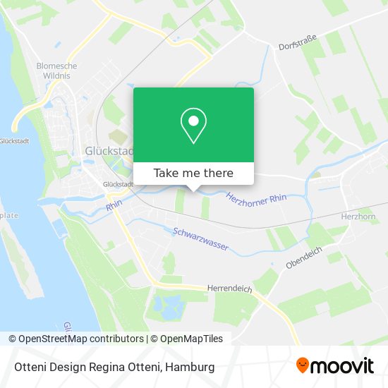 Otteni Design Regina Otteni map