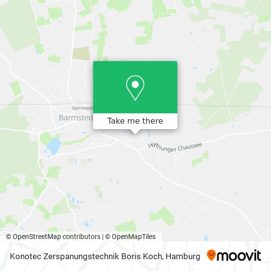 Konotec Zerspanungstechnik Boris Koch map